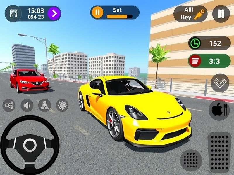 Car Parking Multiplayer Mod APK Gold में असीमित सोना और अनलॉक कारों का दृश्य