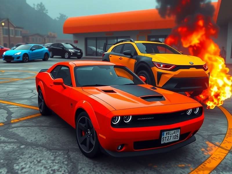 Car Parking Multiplayer 2 Hellcat कस्टमाइज्ड कार