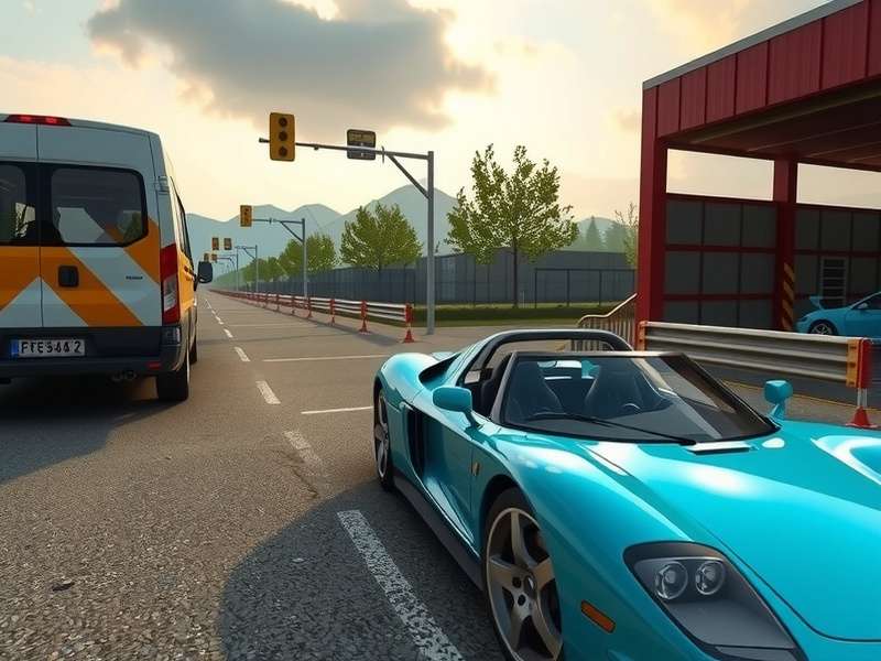 Car Parking Multiplayer gameplay screenshot showing realistic parking