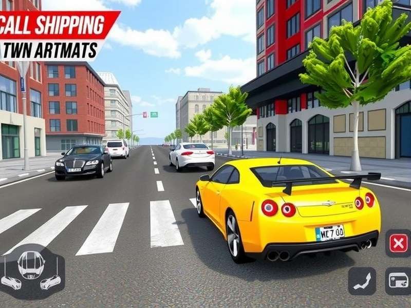 Car Parking Multiplayer gameplay screenshot showing realistic parking