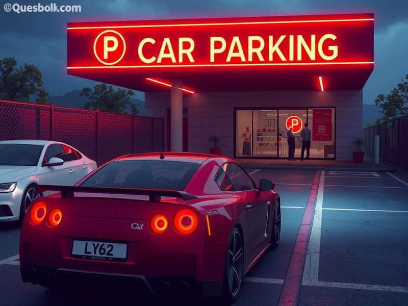 Car Parking Multiplayer gameplay screenshot showing parking challenges