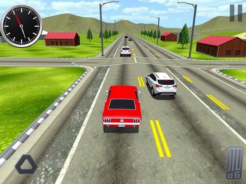 Car Parking Multiplayer gameplay screenshot showing a car in a parking lot
