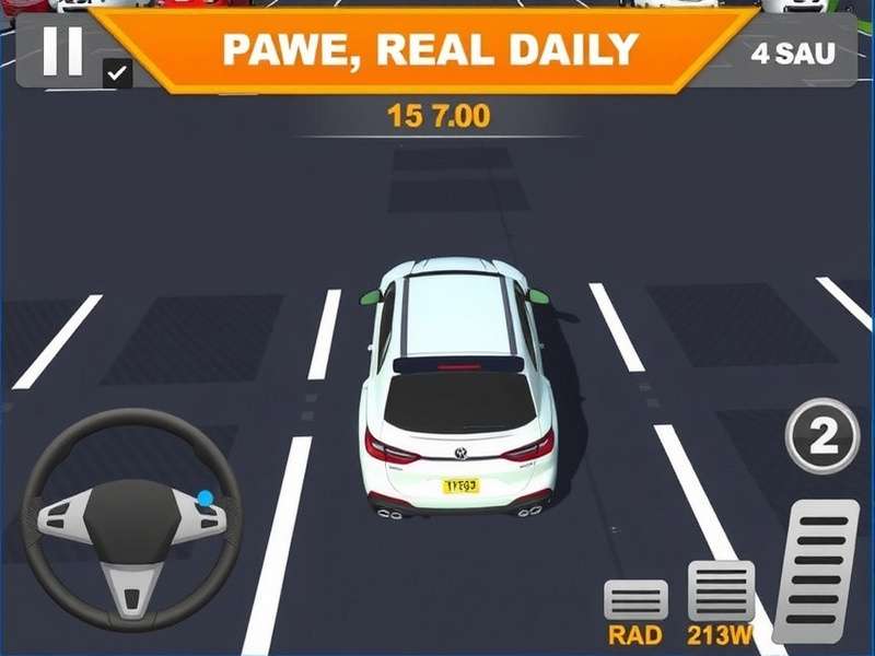 Car Parking Multiplayer 2 gameplay screenshot showing detailed car and parking environment