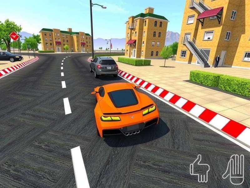 Car Parking Multiplayer 2 gameplay screenshot showing a car in a parking lot
