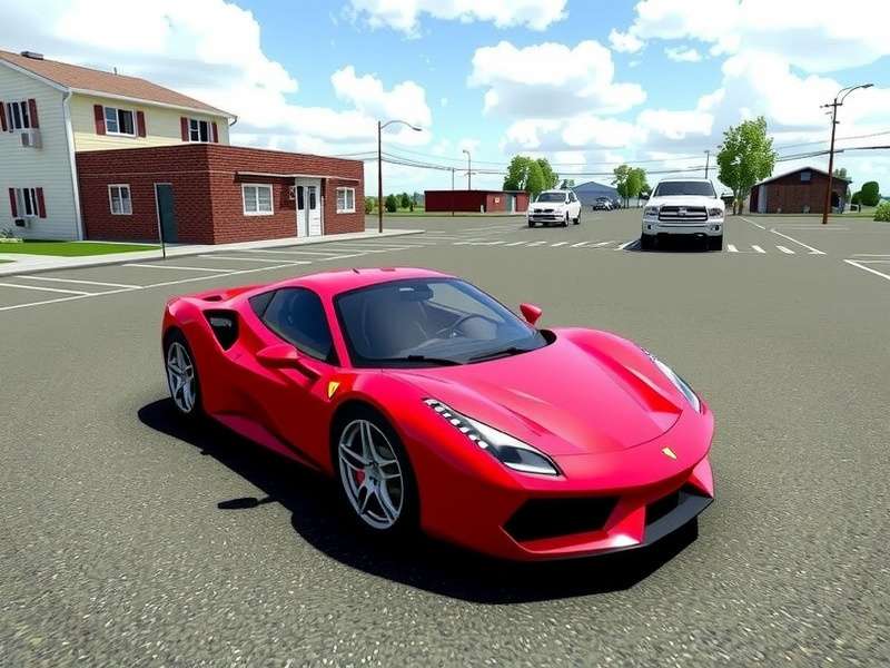 Car Parking Multiplayer 2 For Pc gameplay screenshot showing a busy parking lot with multiple cars