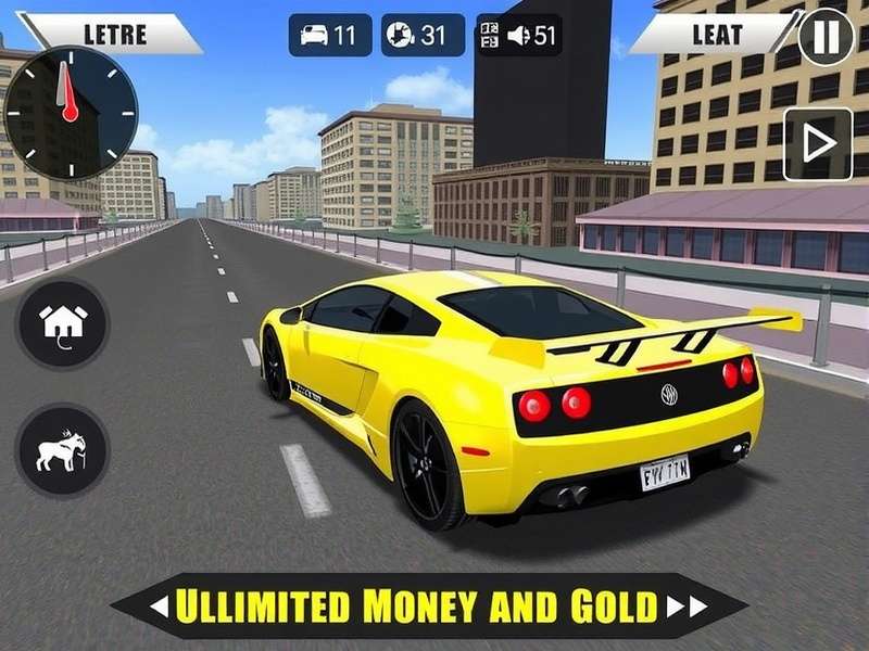 Car Parking Multiplayer 2 Unlimited Money And Gold - Hero Banner showing luxury cars and parking arena